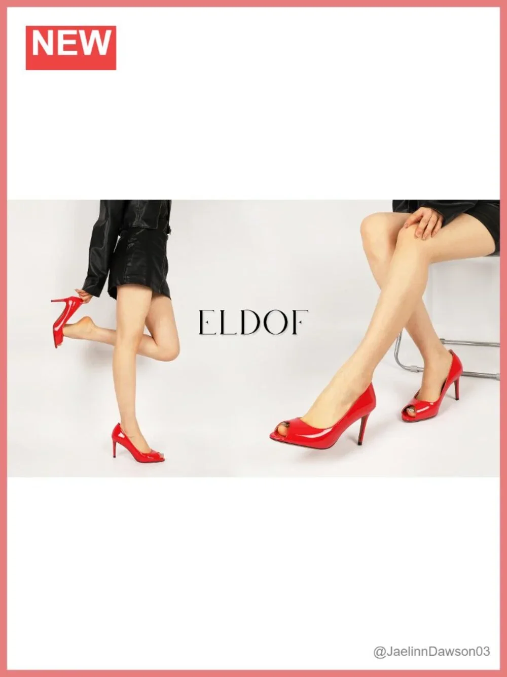 Women Stiletto Heels Peep Toe Pump 3.5-Inch Microfiber Slip On Dress Shoes
